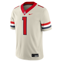 #1 Arizona Wildcats Nike Alternate Game Football Jersey - Cream
