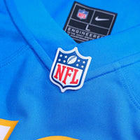 Los Angeles Chargers Nick Barrett Nike Powder Blue Team Game Jersey