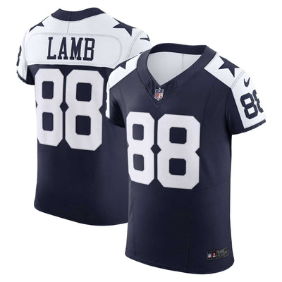 Dallas Cowboys CeeDee Lamb Nike Navy Alternate Vapor F.U.S.E. Elite Jersey
