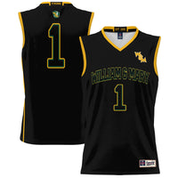 #1 William & Mary Tribe GameDay Greats Lightweight Basketball Jersey - Black