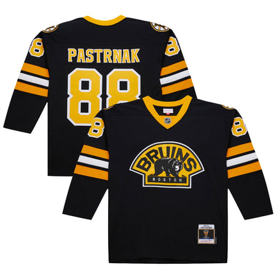 Boston Bruins David Pastrnak Black 2014-15 Power Play Jersey