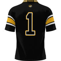 #1 Missouri Tigers GameDay Greats Football Jersey - Black