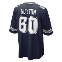 Dallas Cowboys Tyler Guyton Nike Navy Player Game Jersey