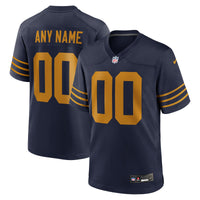 Green Bay Packers Nike Navy The 1923 Classic Game Custom Jersey