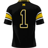 GameDay Greats #1 Black Michigan Wolverines Football Jersey
