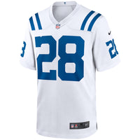 Indianapolis Colts Jonathan Taylor Nike White Game Jersey