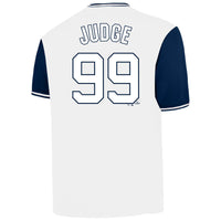 New York Yankees Aaron Judge Profile White Big & Tall Name & Number Jersey