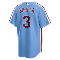 Philadelphia Phillies Bryce Harper Nike Light Blue Alternate Replica Jersey