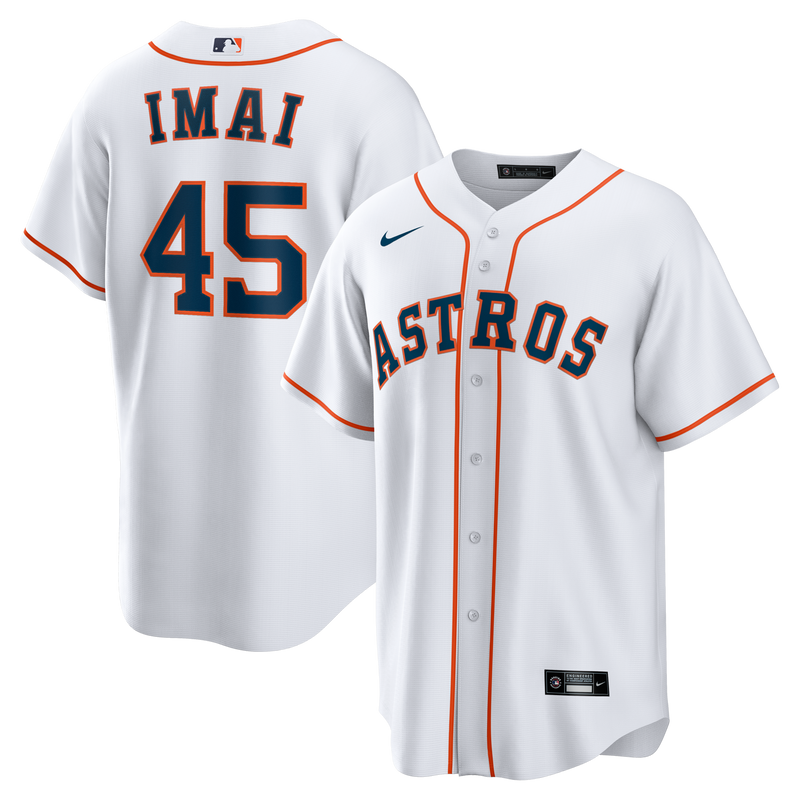 Houston Astros Tatsuya Imai Nike White Home Replica Jersey