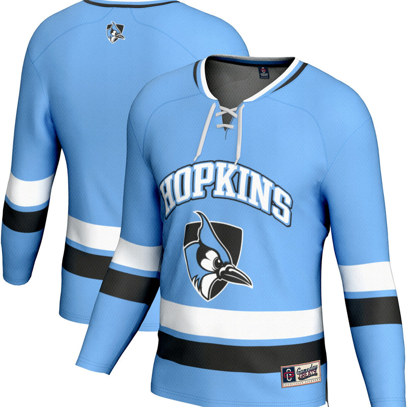 Johns Hopkins Blue Jays GameDay Greats Spirit Hockey Jersey - Light Blue
