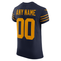Green Bay Packers Nike Navy Alternate Vapor F.U.S.E. Elite Custom Jersey