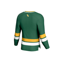 William & Mary Tribe GameDay Greats Hockey Jersey - Green