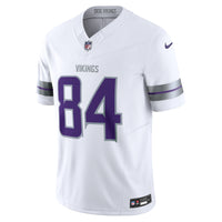 Minnesota Vikings Randy Moss Nike White Alternate Vapor F.U.S.E. Retired Player Limited Jersey