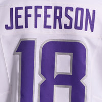 Minnesota Vikings Justin Jefferson Nike White Alternate Vapor F.U.S.E. Elite Player Jersey