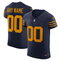 Green Bay Packers Nike Navy Alternate Vapor F.U.S.E. Elite Custom Jersey