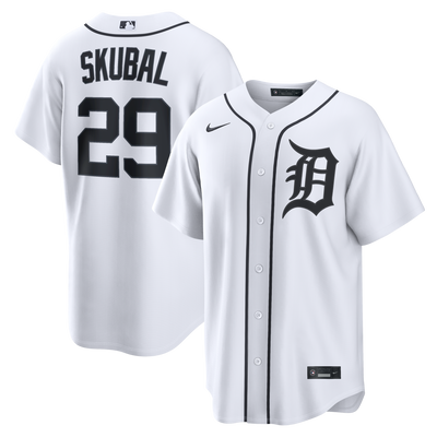 Detroit Tigers Tarik Skubal Nike White Home Replica Jersey