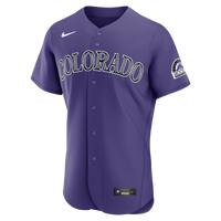 Colorado Rockies Nike Purple Alternate Authentic Jersey