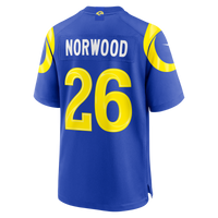 Los Angeles Rams Drey Norwood Nike Royal Game Jersey