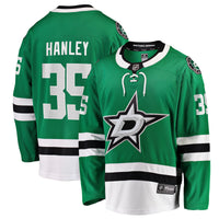 Dallas Stars Joel Hanley Fanatics Kelly Green Breakaway Player Jersey
