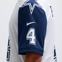 Dallas Cowboys Dak Prescott White Nike Color Rush Vapor Limited Jersey