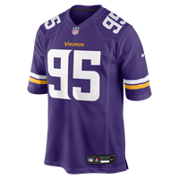 Minnesota Vikings Caleb Banks Nike Purple 2026 NFL Draft First Round Pick No. 18 Team Game Jersey