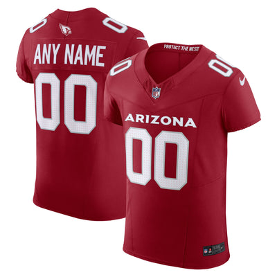 Arizona Cardinals Nike Cardinal Vapor F.U.S.E. Elite Custom Jersey