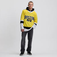 Boston Bruins Fanatics Gold 2026 NHL Stadium Series Premium Custom Jersey