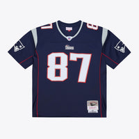 New England Patriots Rob Gronkowski Mitchell & Ness Navy Big & Tall 2010 Legacy Retired Player Jersey