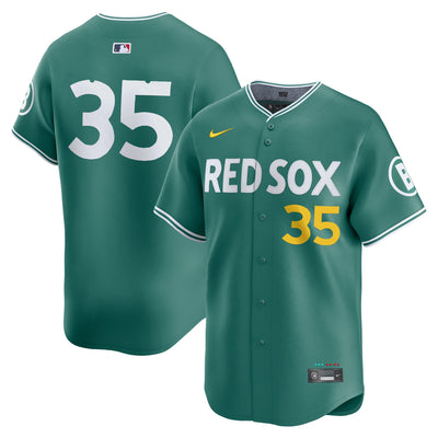 Boston Red Sox Garrett Crochet Nike Green 2025 City Connect Limited Player Jersey