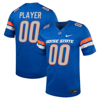 Boise State Broncos Nike NIL Pick-A-Player Football Game Jersey - Royal