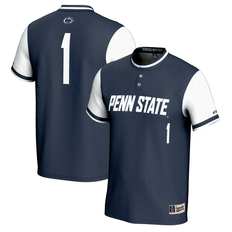 #1 Penn State Nittany Lions GameDay Greats Lightweight Softball Jersey - Navy