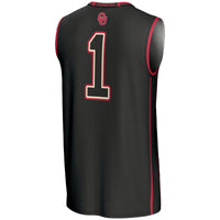 GameDay Greats #1 Black Oklahoma Sooners Lightweight Basketball Jersey