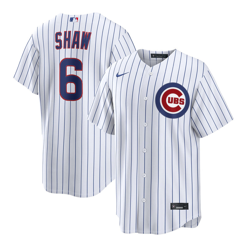 Chicago Cubs Matt Shaw Nike White Home Replica Jersey