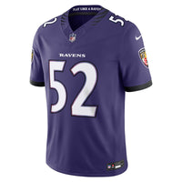 Baltimore Ravens Ray Lewis Nike Purple Vapor F.U.S.E. Stitched Retired Limited Jersey