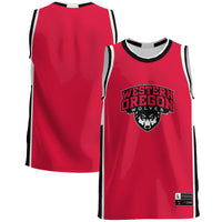 Western Oregon Wolves GameDay Greats Lightweight Basketball Jersey - Red