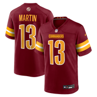 Washington Commanders Tay Martin Nike Burgundy Team Game Jersey