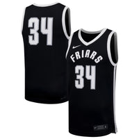 #34 Providence Friars Nike Replica Basketball Jersey - Black