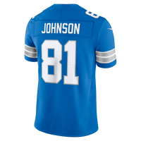 Detroit Lions Calvin Johnson Nike Blue Vapor F.U.S.E. Stitched Retired Limited Jersey