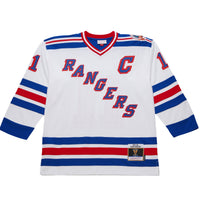 New York Rangers Mark Messier White 1993-94 Power Play Jersey