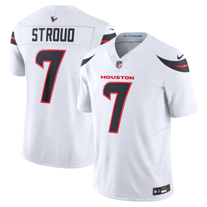Houston Texans C.J. Stroud Nike White Vapor F.U.S.E. Limited Jersey