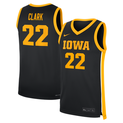 Nike Caitlin Clark Black Iowa Hawkeyes Home Replica Basketball Jersey