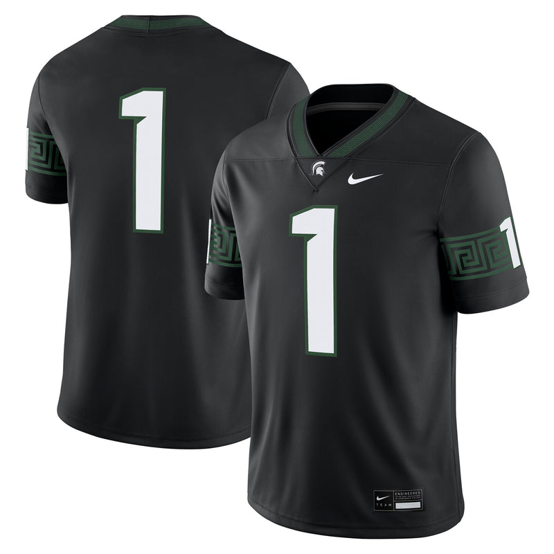 Nike Black Michigan State Spartans Alternate Game Jersey