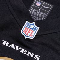 Baltimore Ravens Lamar Jackson Nike Black Alternate Game Jersey