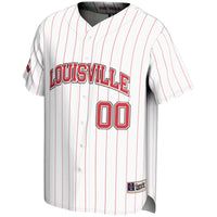 Louisville Cardinals GameDay Greats NIL Pick-A-Player Lightweight Baseball Jersey - White