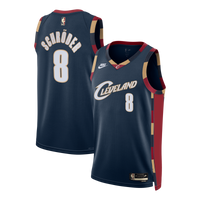 Cleveland Cavaliers Nike Classic Edition Swingman Jersey - Navy - Dennis Schröder