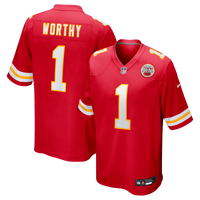 Kansas City Chiefs Xavier Worthy Nike Red Player Game Jersey