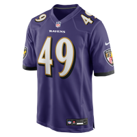 Baltimore Ravens Jay Higgins IV Nike Purple Team Game Jersey