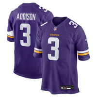 Minnesota Vikings Jordan Addison Nike Purple Game Jersey