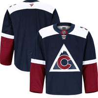 Colorado Avalanche Fanatics Navy Alternate Authentic Pro Jersey