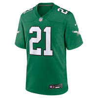 Philadelphia Eagles Eric Allen Nike Kelly Green Retired Player Alternate Game Jersey